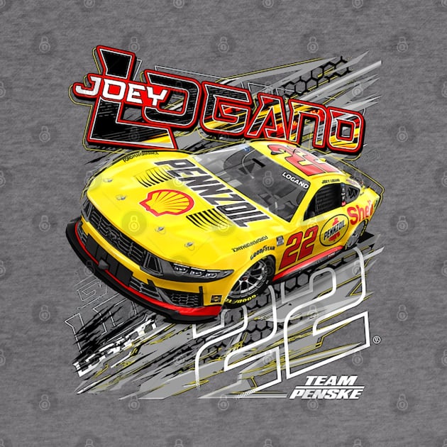 Joey Logano Shellpennzoil Car by stevenmsparks